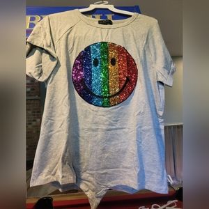 Rainbow smiley shirt